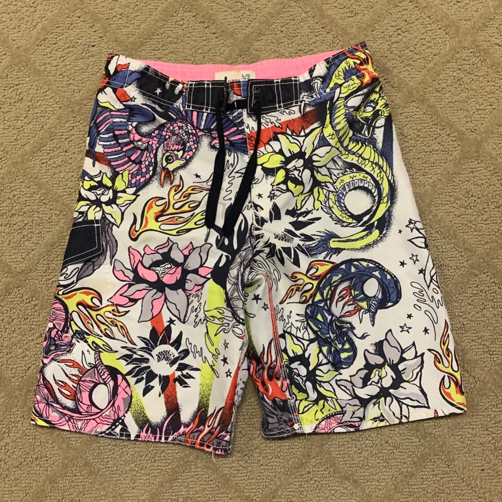 3/$30 Old Navy Boys Swim Trunks